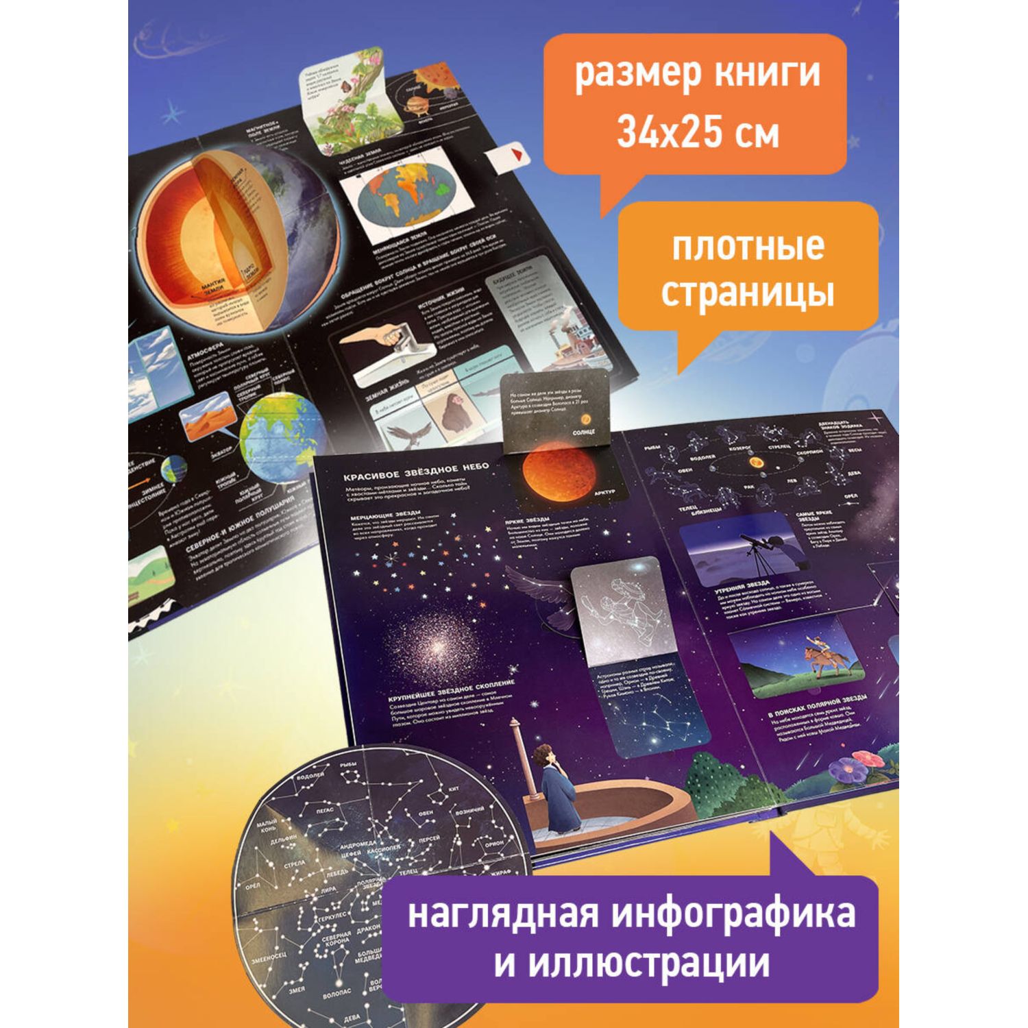 Книга Эксмо Космос Большая 3D энциклопедия - фото 2