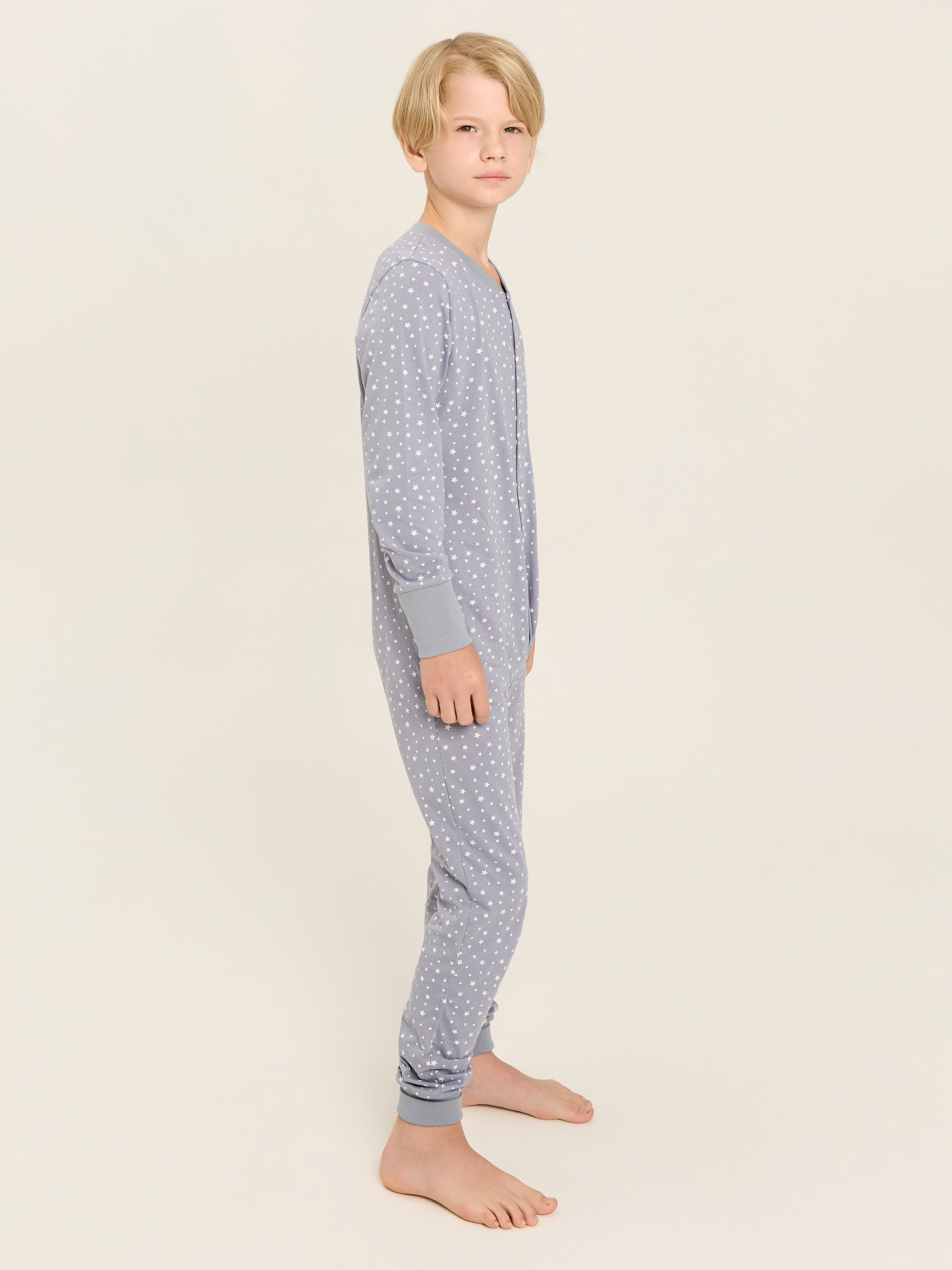 Пижама Весёлый человечек Д00113П/Звезды - фото 10