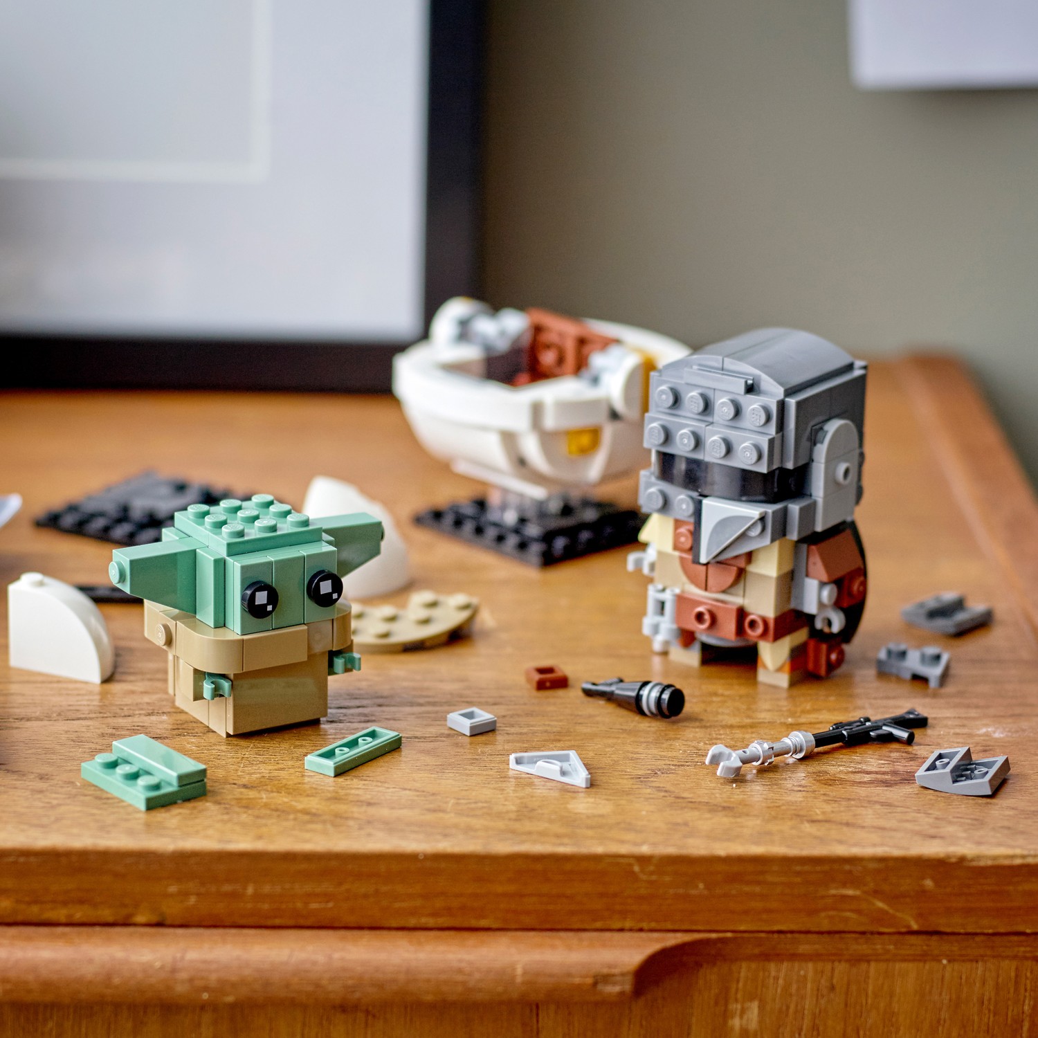 Конструктор LEGO Star Wars Мандалорец и малыш блочный - фото 6