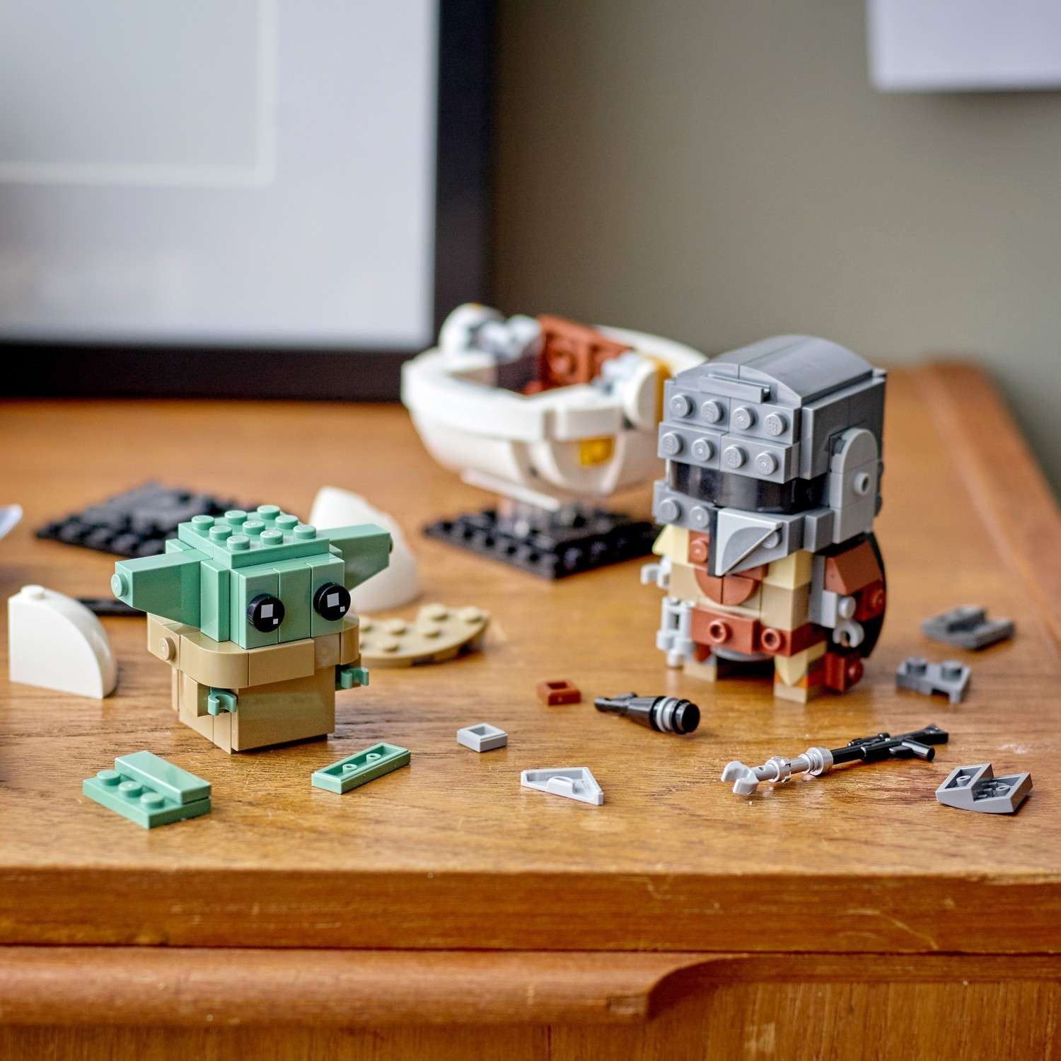 Конструктор LEGO Star Wars Мандалорец и малыш блочный - фото 6
