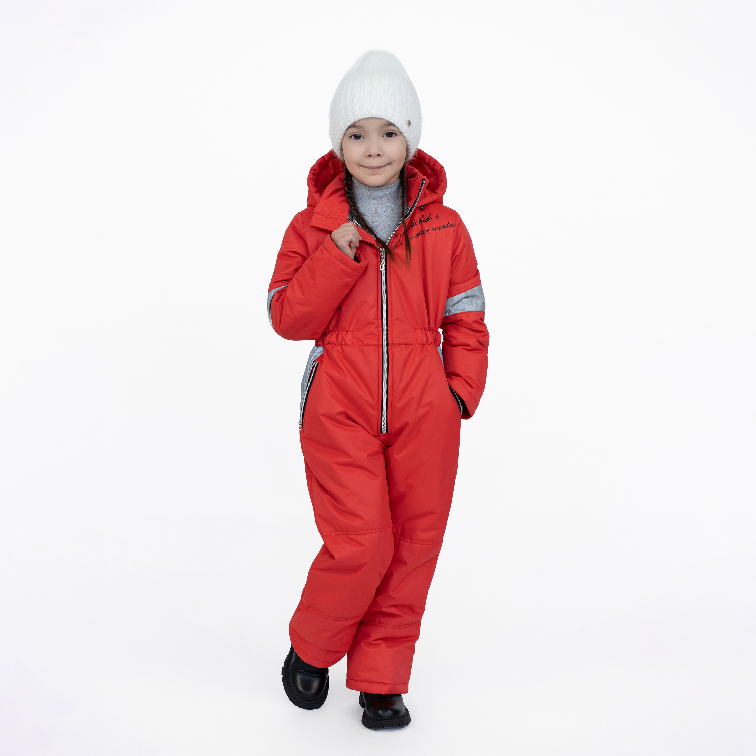 Комбинезон Arctic kids 30-041 красный - фото 19