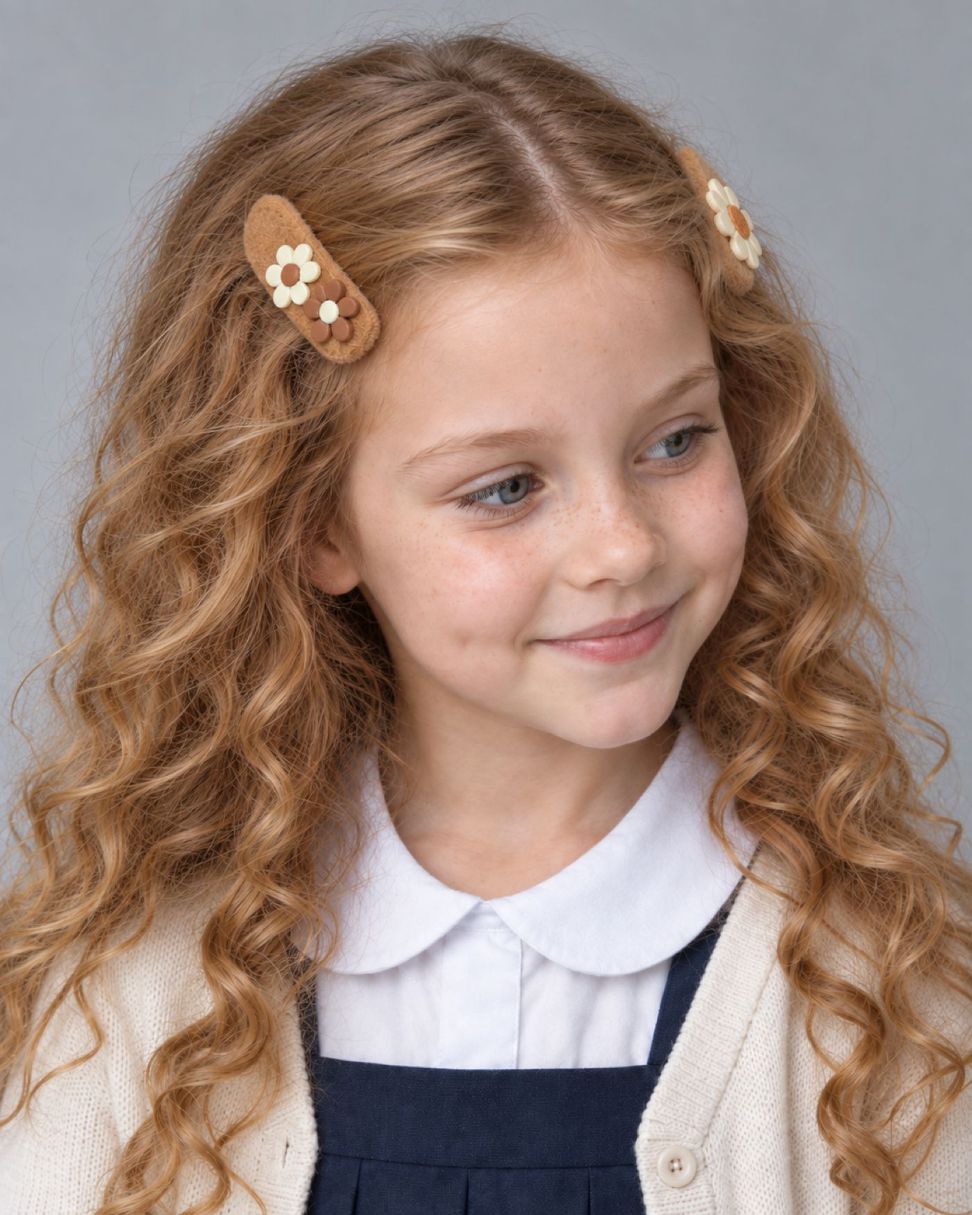 Заколка Demi Star Brown 2 шт. - фото 5