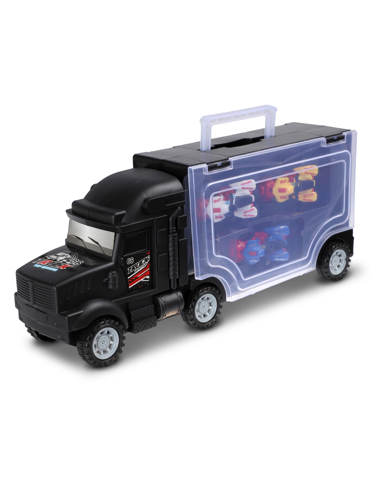 Автовоз AUTODRIVE с квадроциклами JB0405164 - фото 8