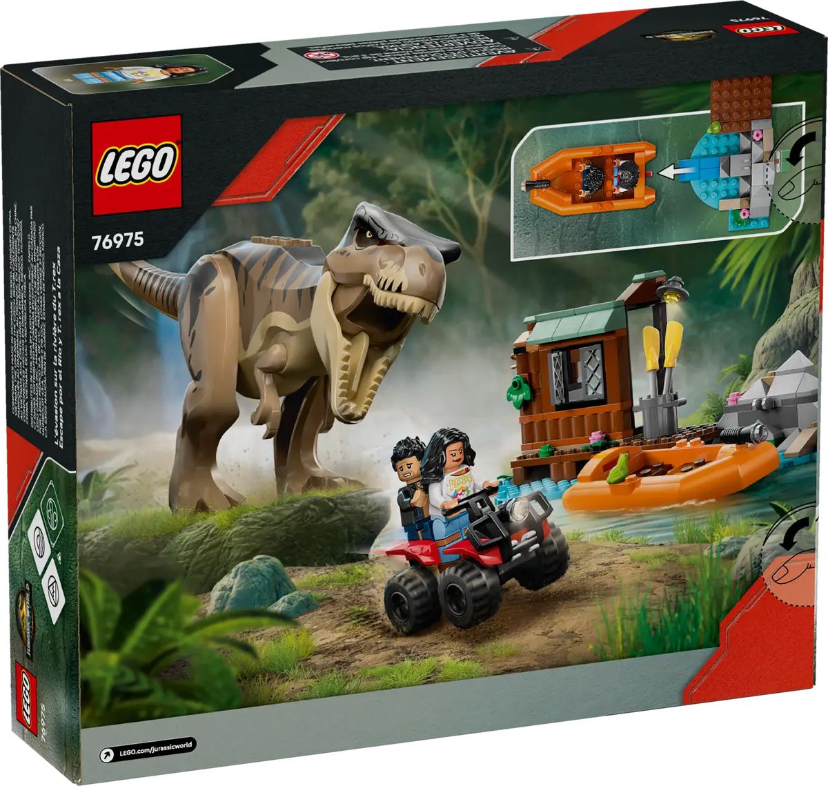 Конструктор LEGO Jurassic World Мир Юрского периода блочный - фото 6