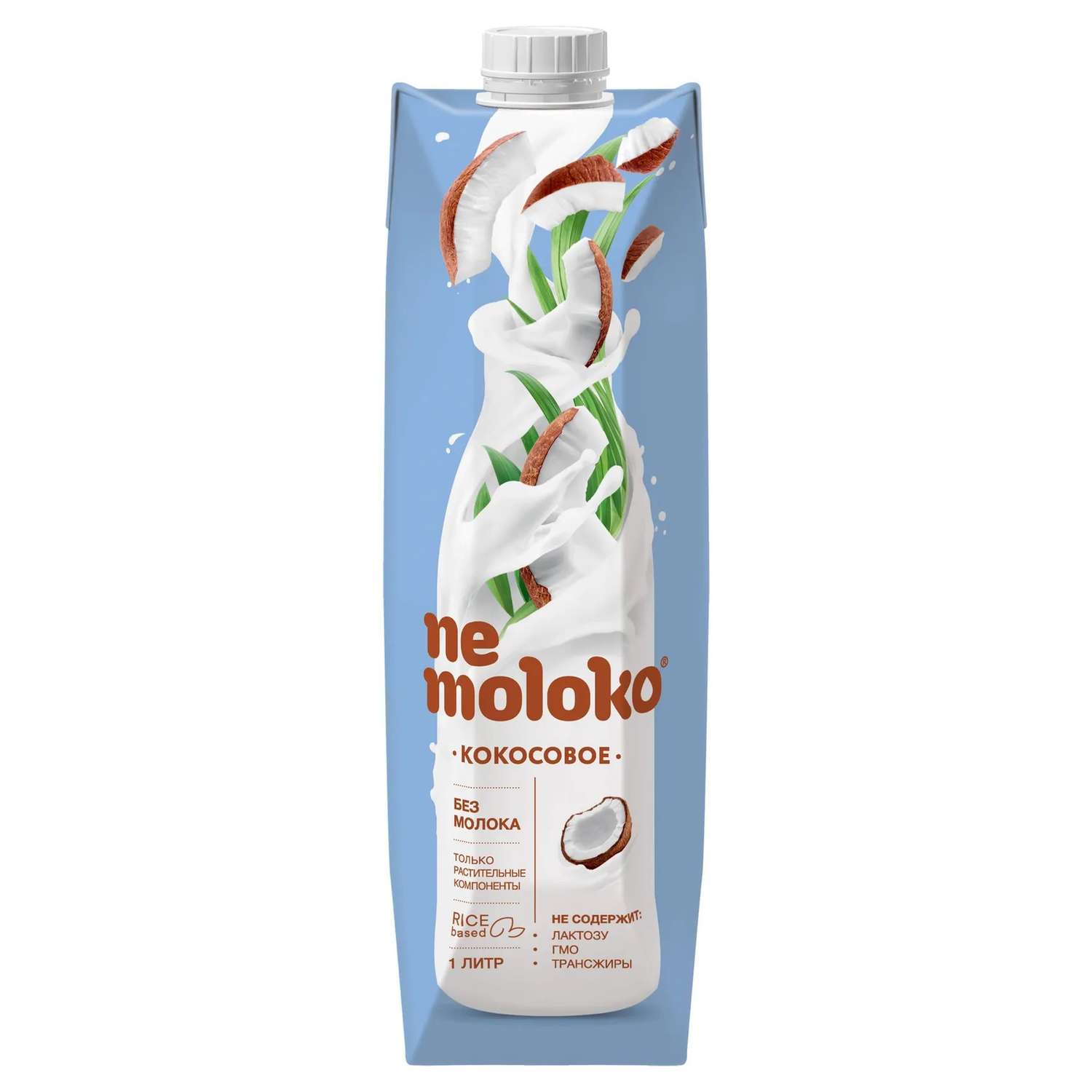 Напиток рисовый Nemoloko Кокосовый 1л - фото 1