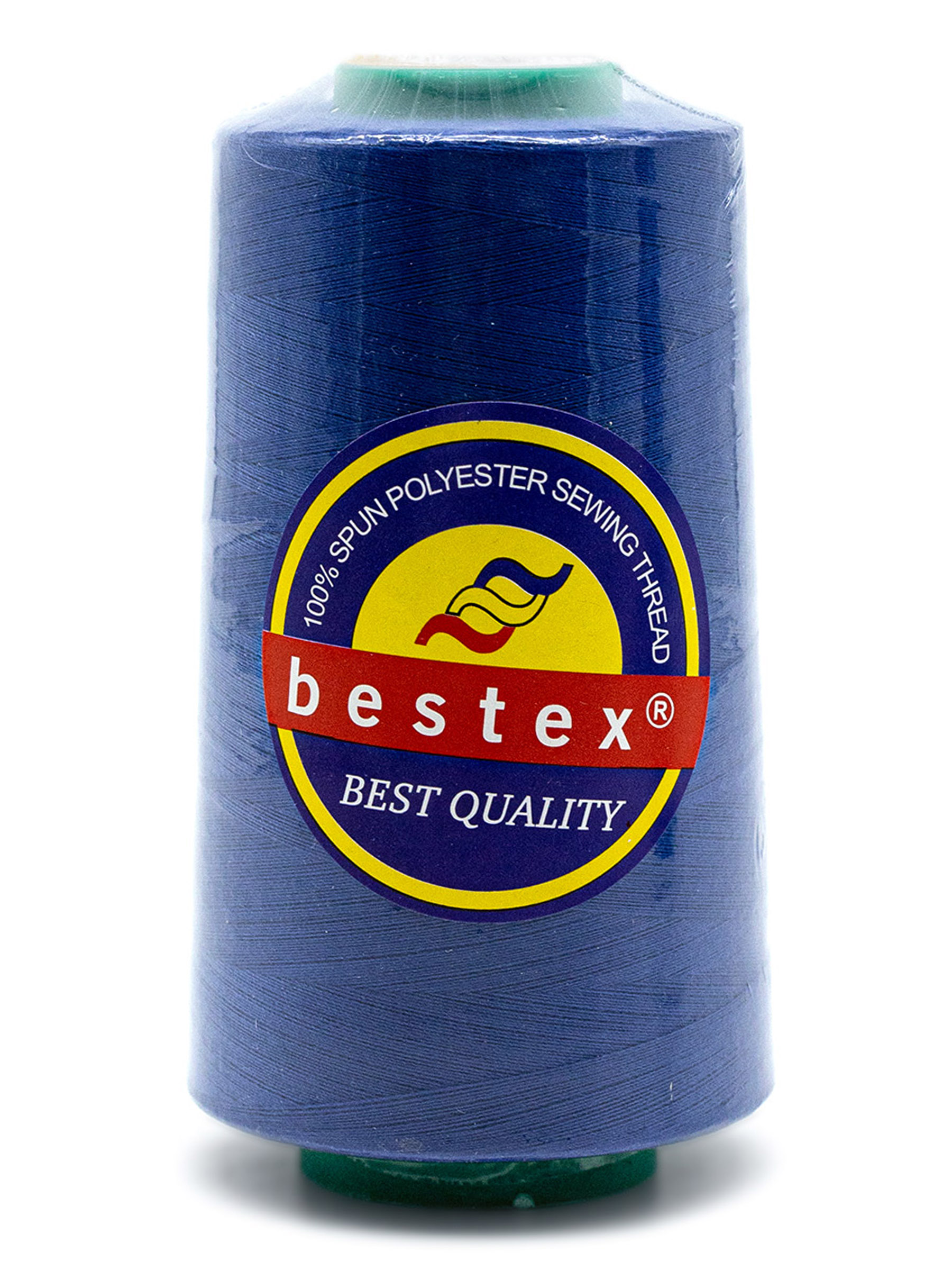 Нитки Bestex промышленные для тонких тканей для шитья и рукоделия 50/2 5000 ярд 1 шт K221 - фото 5