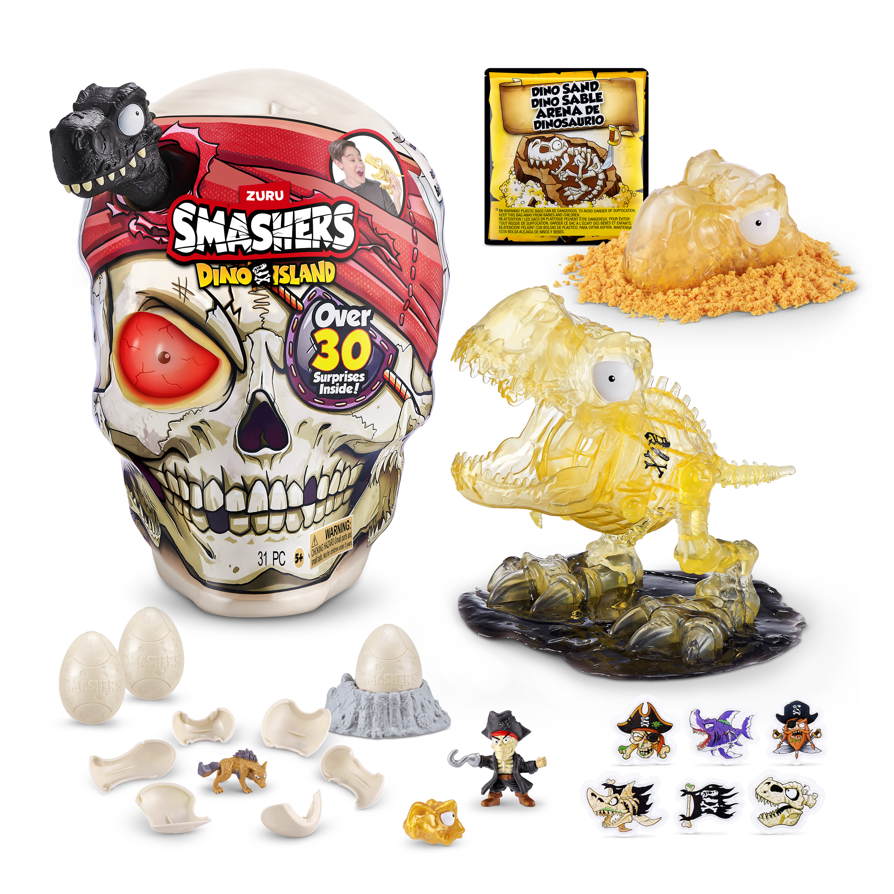 Игровой набор Zuru Smashers Гигантский череп - фото 13