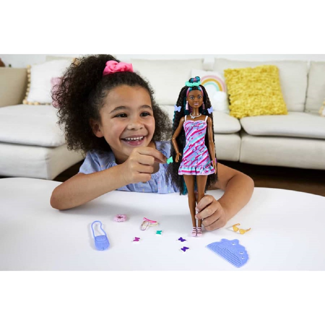 Кукла модельная Barbie HCM87 - фото 7