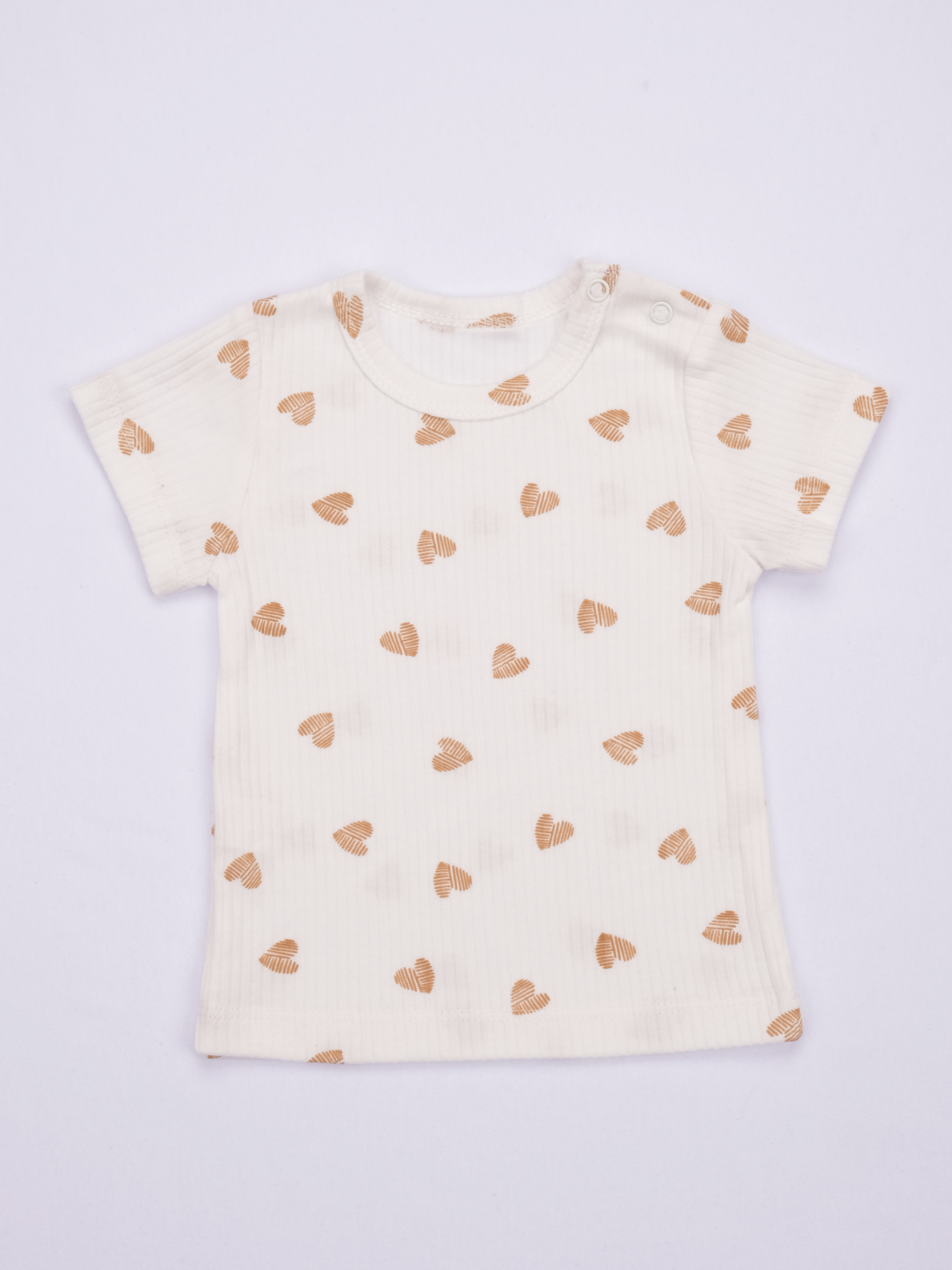 Комплект ЯРКО 05235 ИК Беж.сердечки/бежевый - фото 2