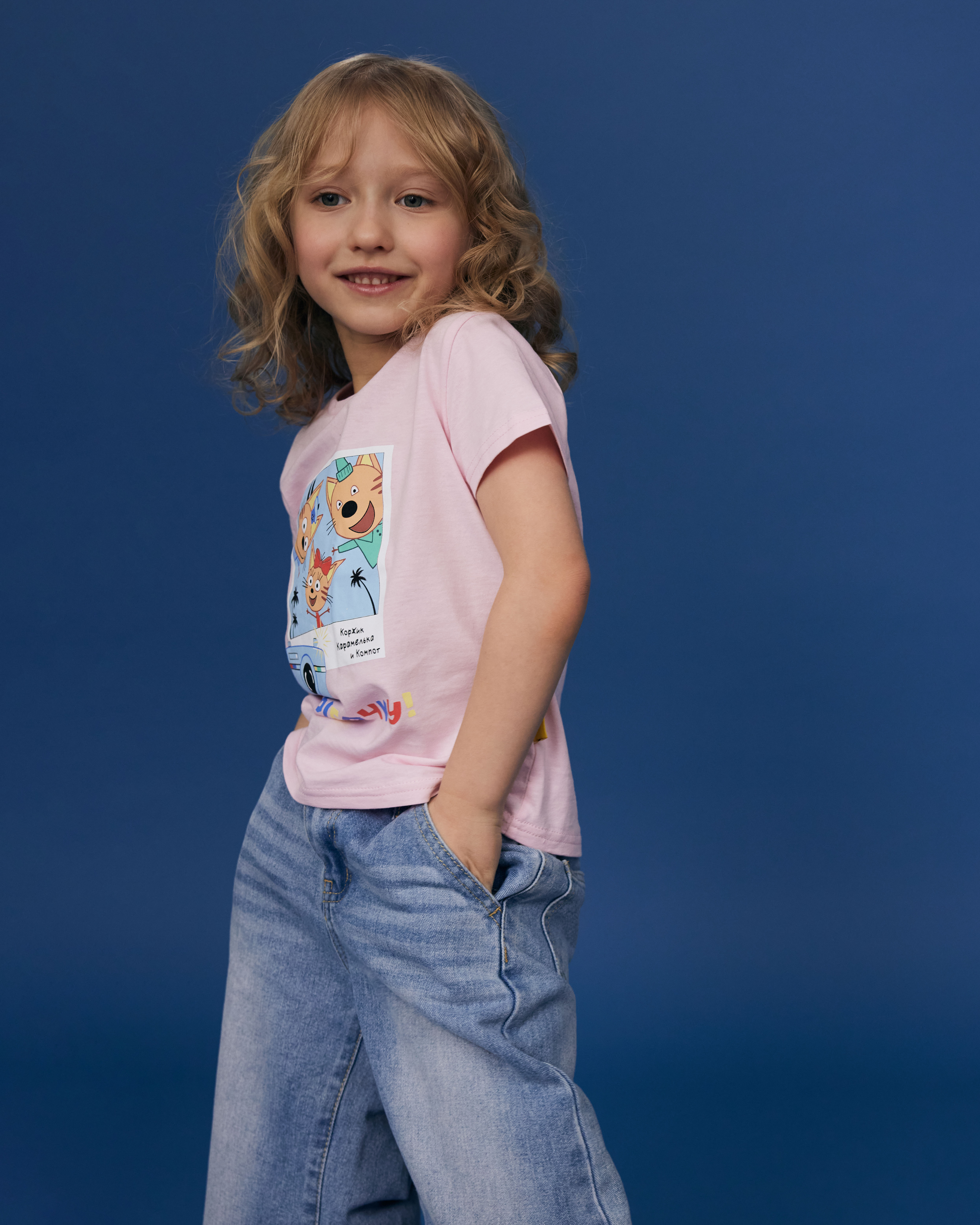 Футболка Три кота S24LC3ZG 02730kgLJ - фото 6