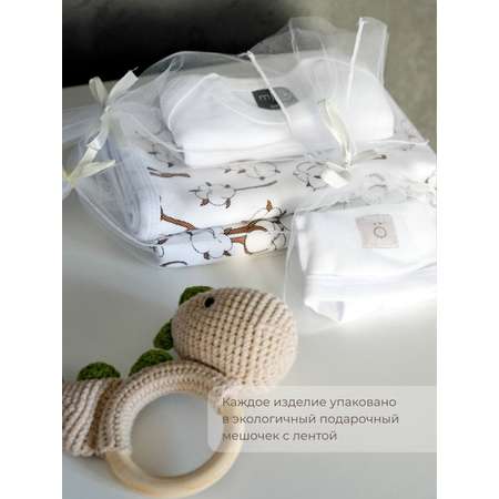 Пелёнка Mjolk Хлопок/White
