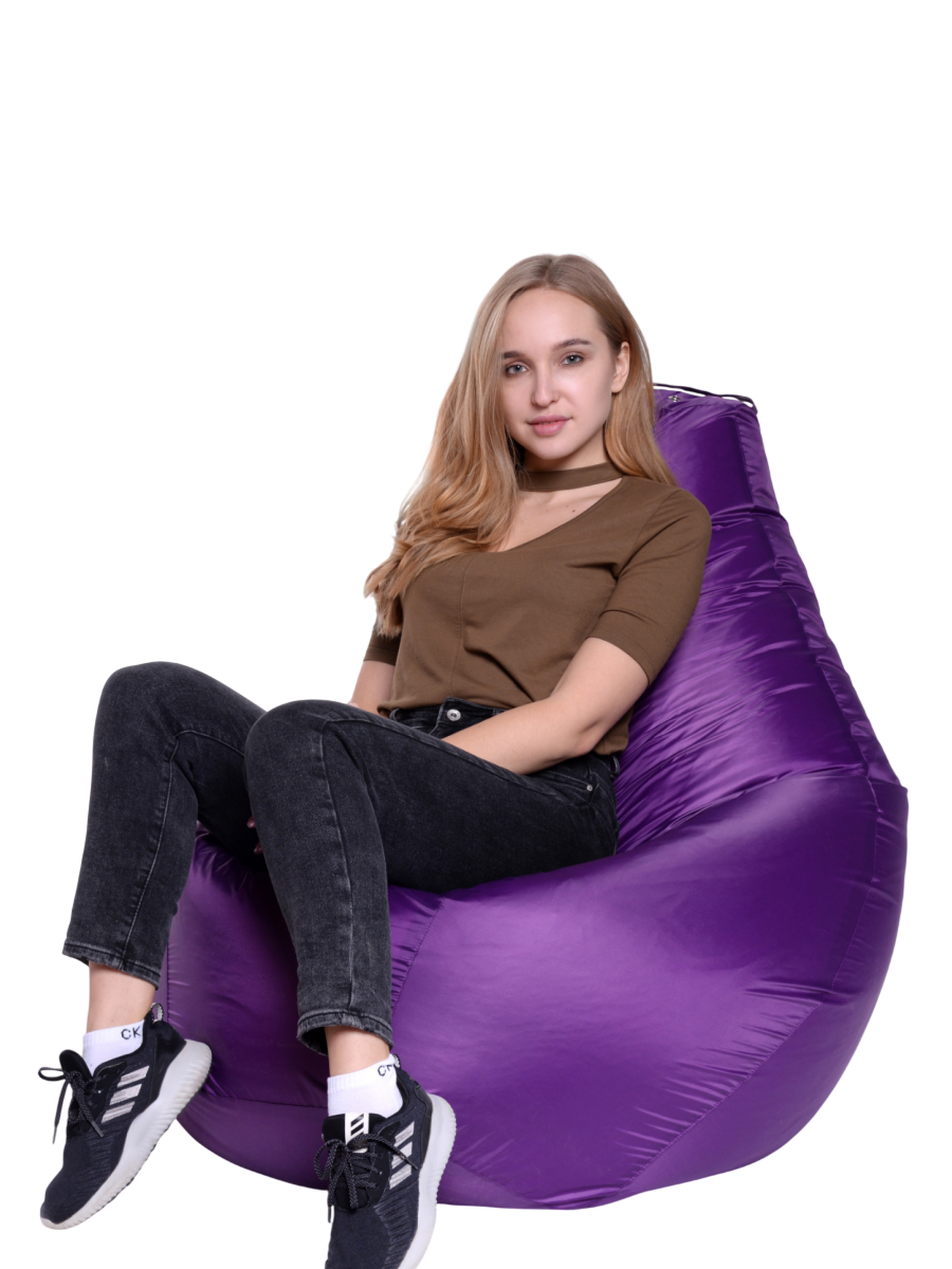 Кресло-мешок DreamBag фиолетовый - фото 1