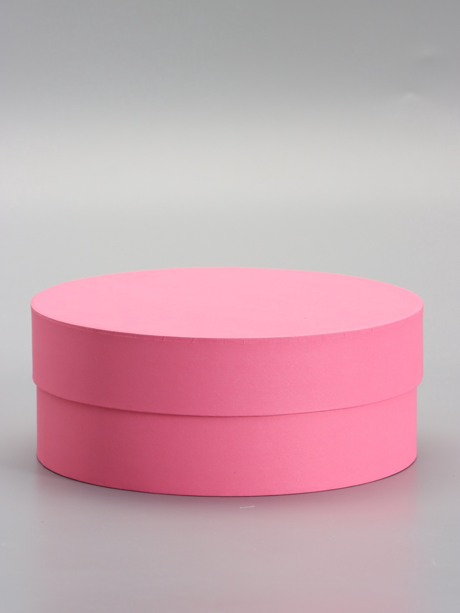 Коробка UPAK LAND круглая 20 х 8 см розовая - фото 3