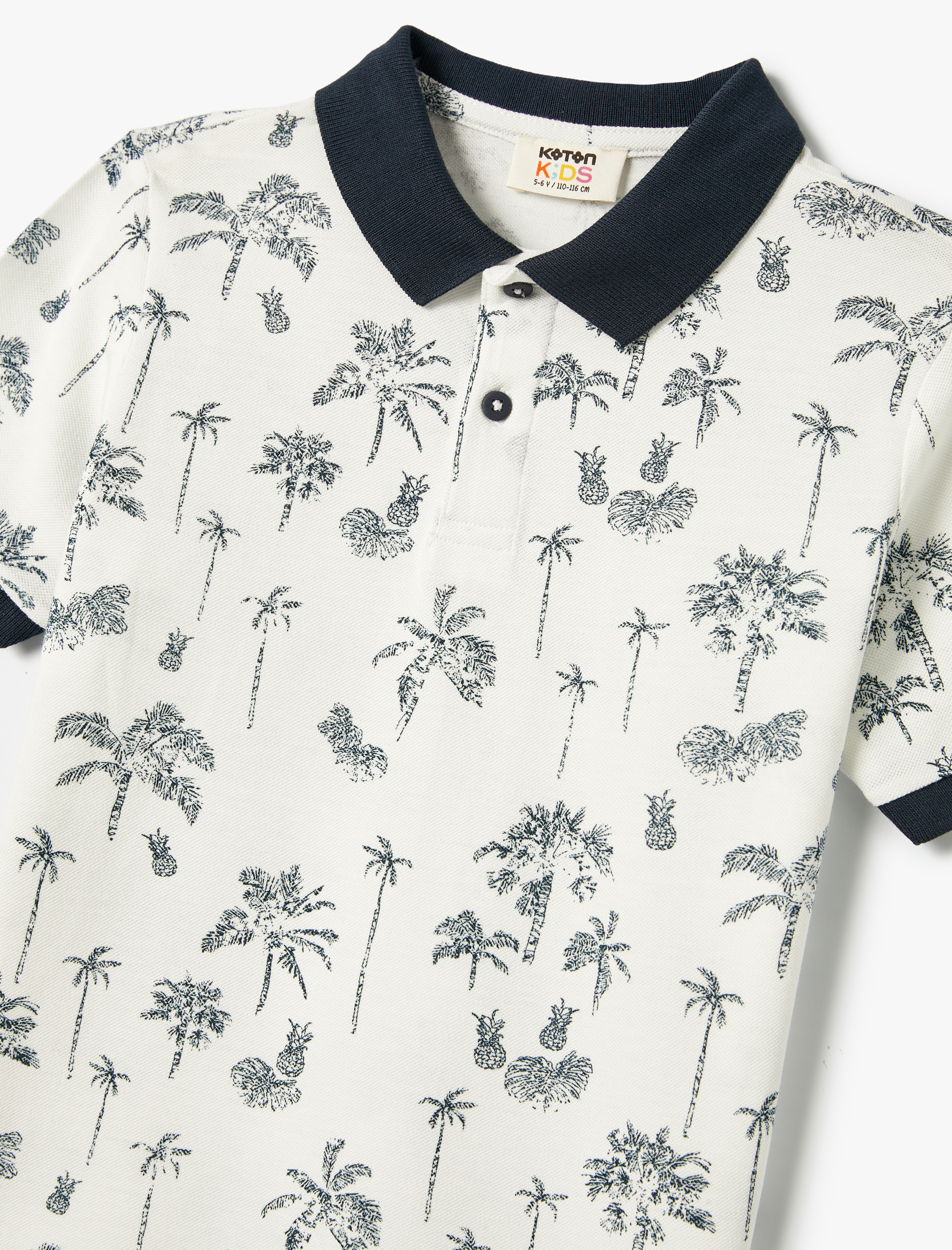 Поло KOTON 4SKB10094TK0D0 - фото 4