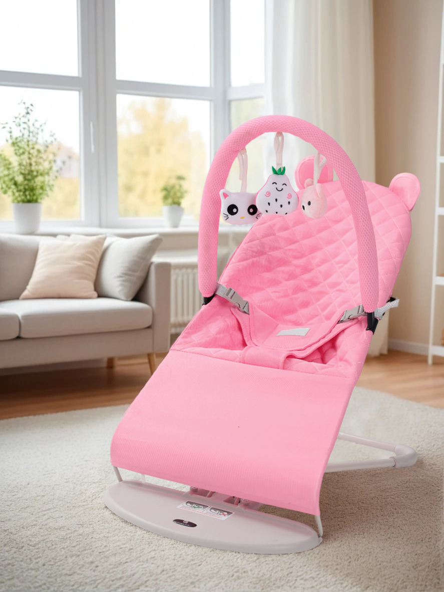 Шезлонг CINLANKIDS розовый - фото 8
