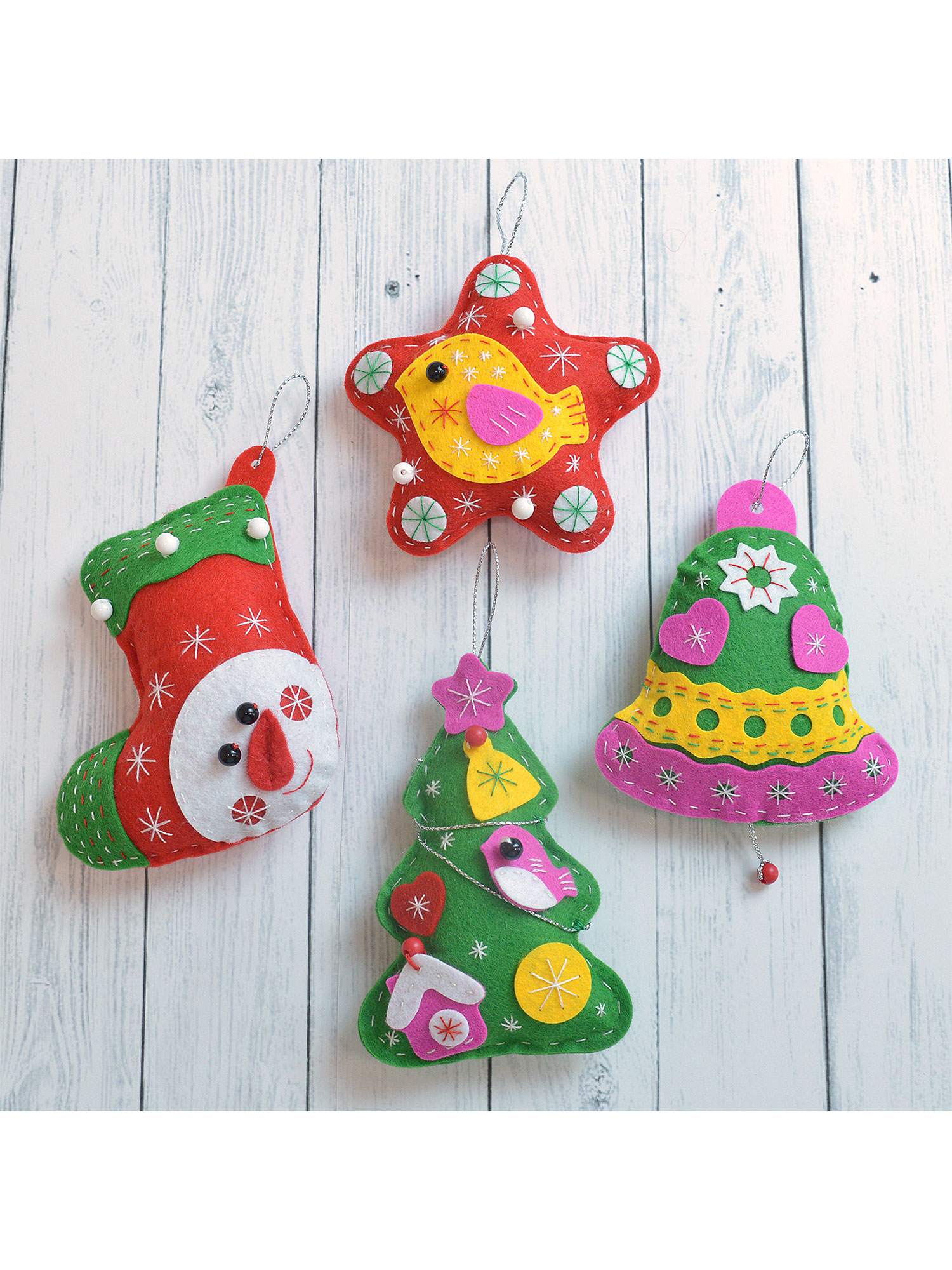 Набор для творчества Дрофа-Медиа Новогодние игрушки - фото 3