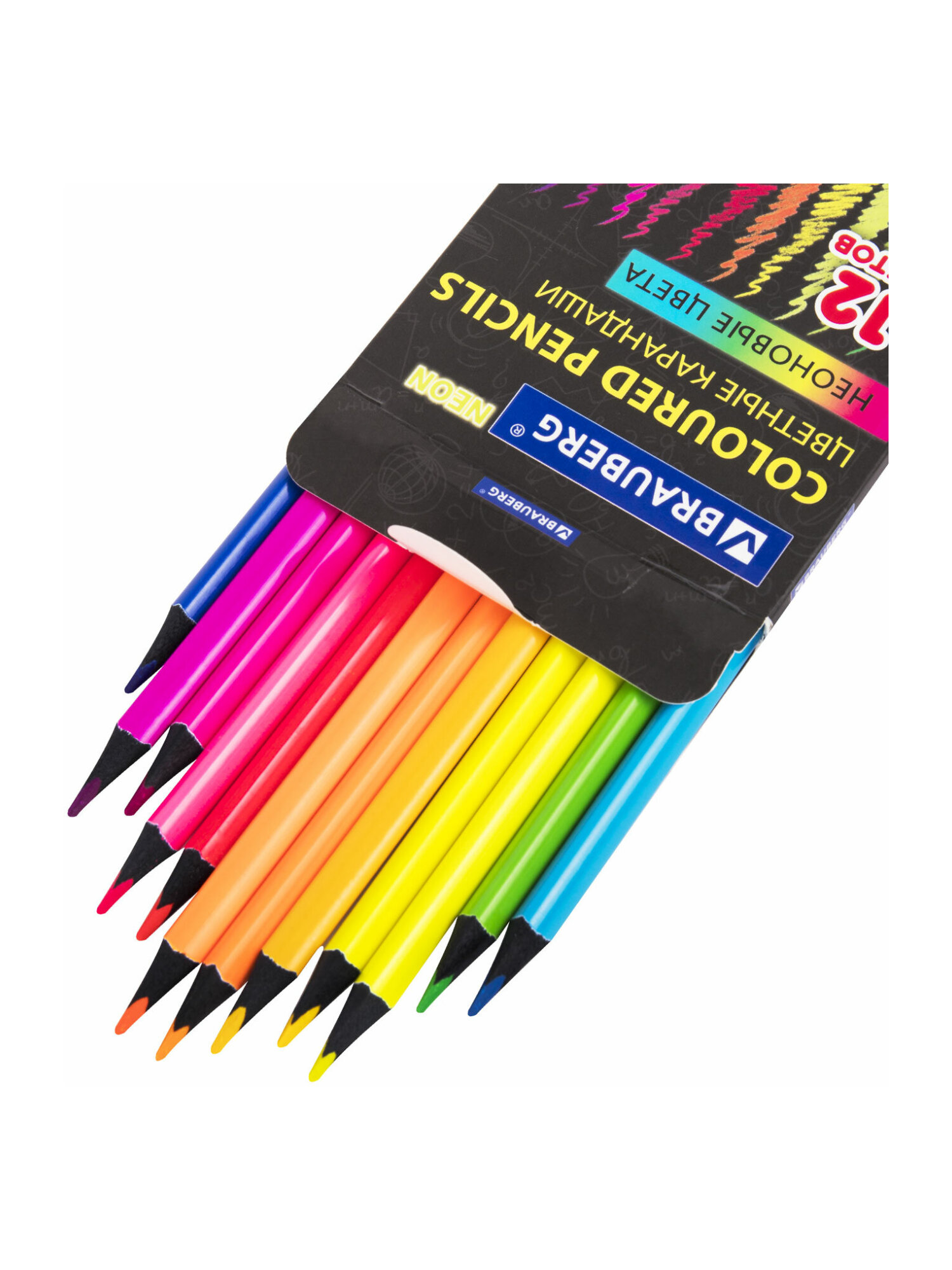 Карандаши цветные Brauberg 12 шт. - фото 12