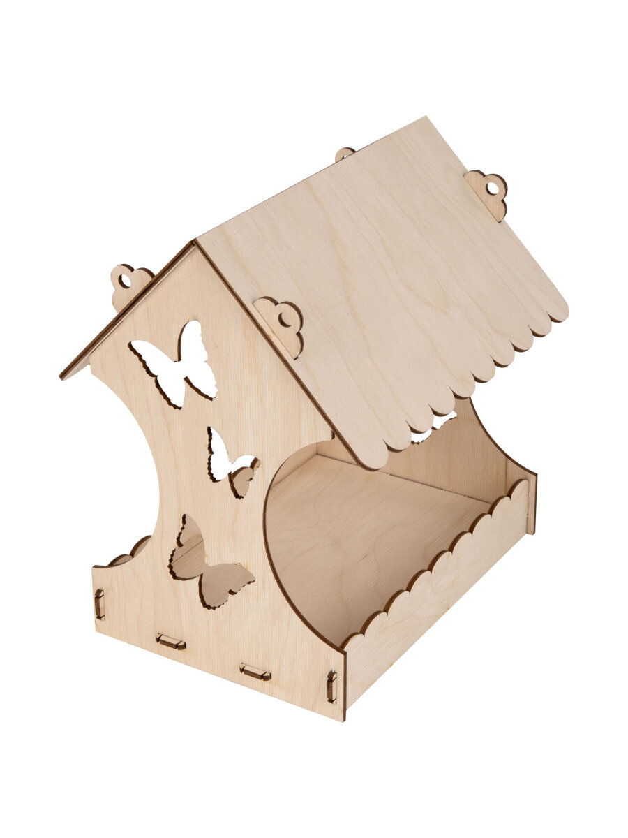 Конструктор BAMBOX Кормушка для птиц деревянный 7 дет. - фото 3