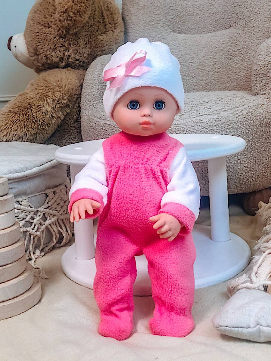 Кукла пупс СТРАНА КУКОЛ большая говорящая высота 35 см 23-04.3 - фото 17