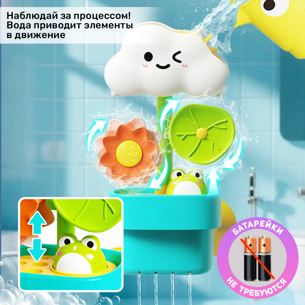 Игрушка TIPTOPOLIS Веселый душ Облачко - фото 2