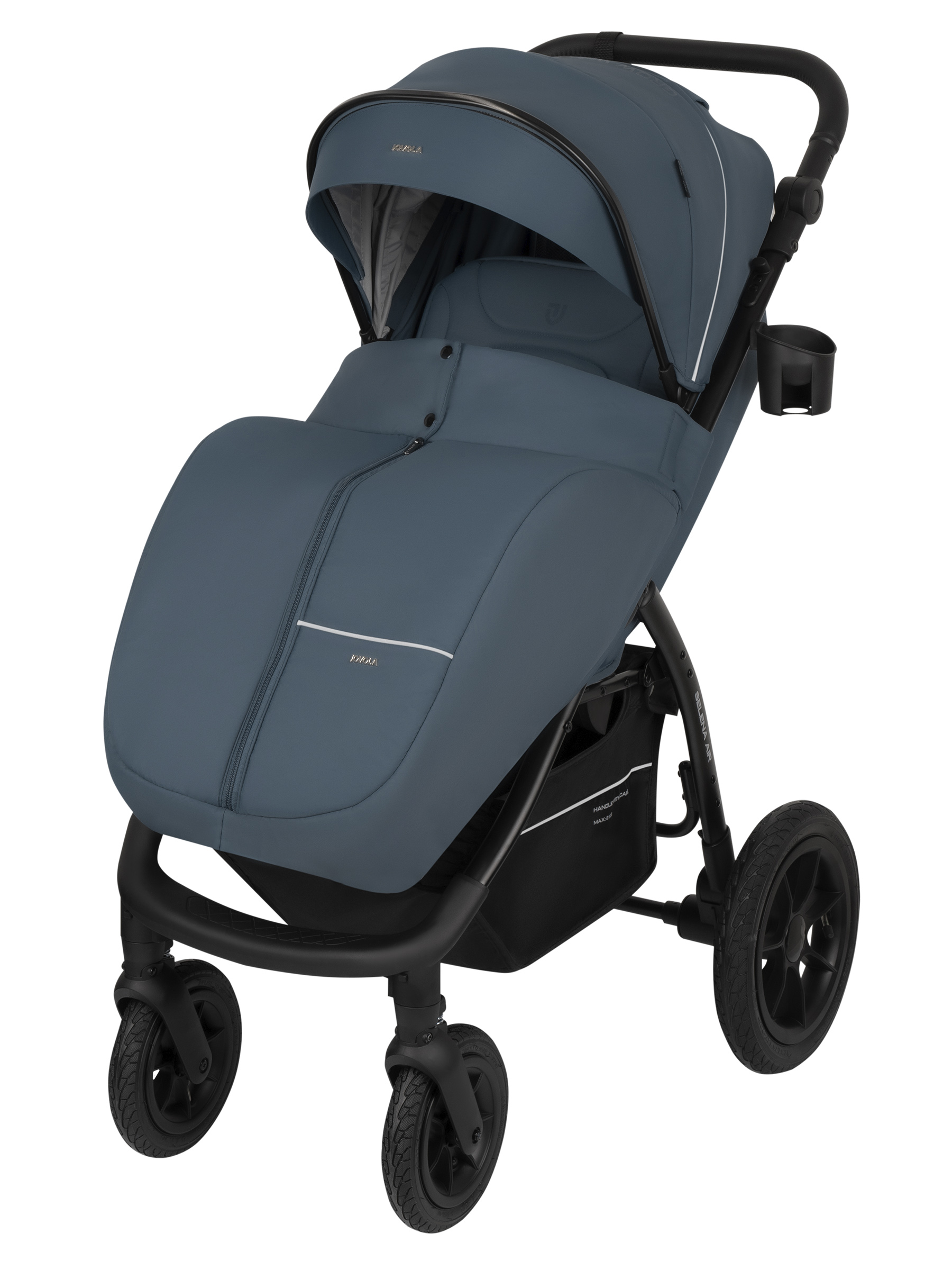 Коляска прогулочная JOVOLA Selena Air new синий - фото 2