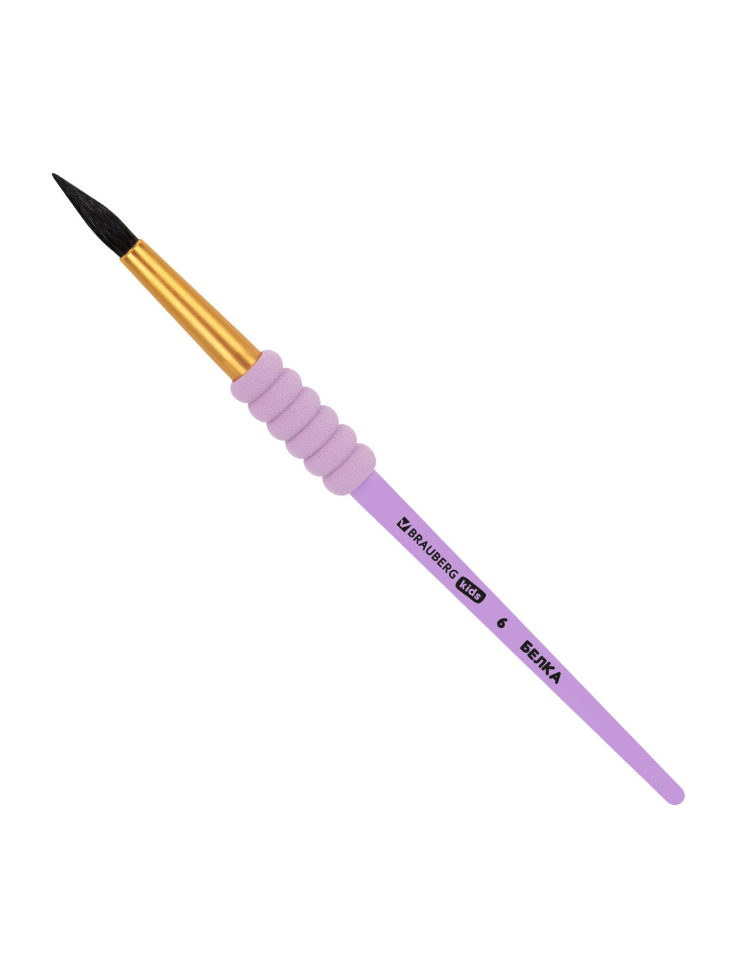 Кисть Brauberg 6 шт. (белка) - фото 3