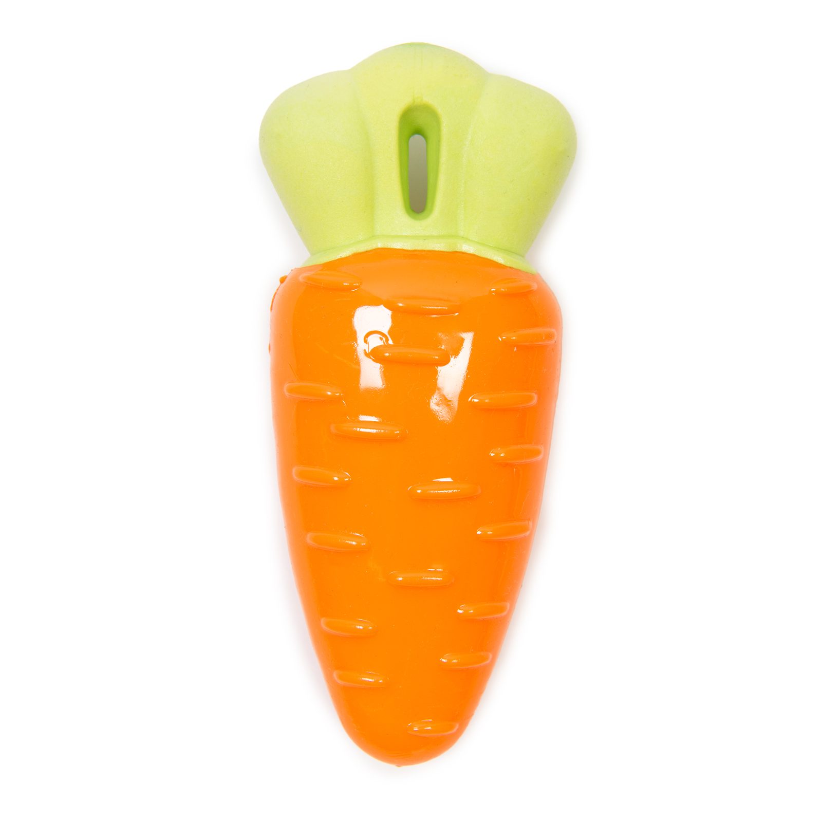 Игрушка для собак Barbaks Морковка пищит TPR 14см - фото 1