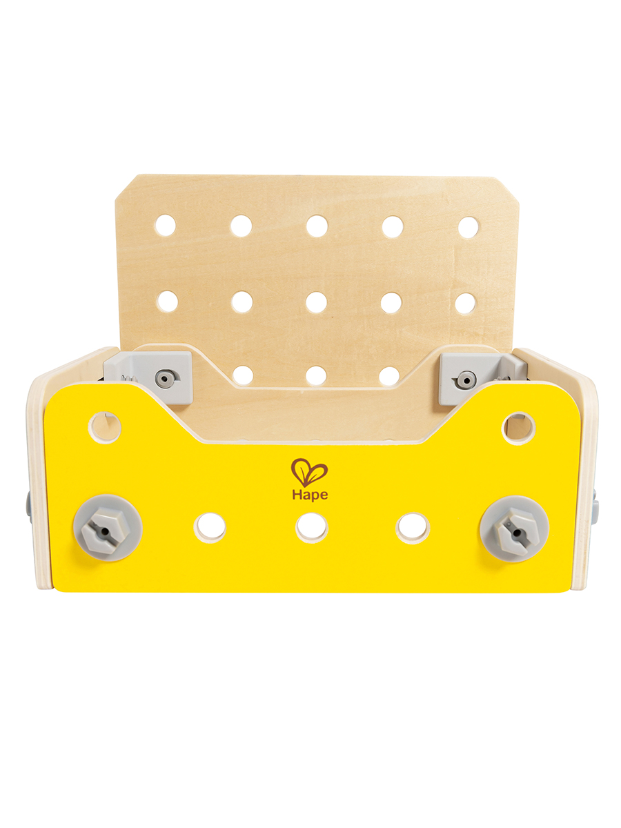 Конструктор Hape Мастерская деревянный 83 дет. - фото 11