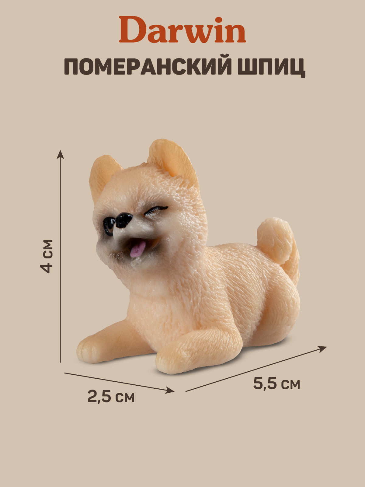 Фигурка DARWIN Собака Померанский шпиц - фото 3