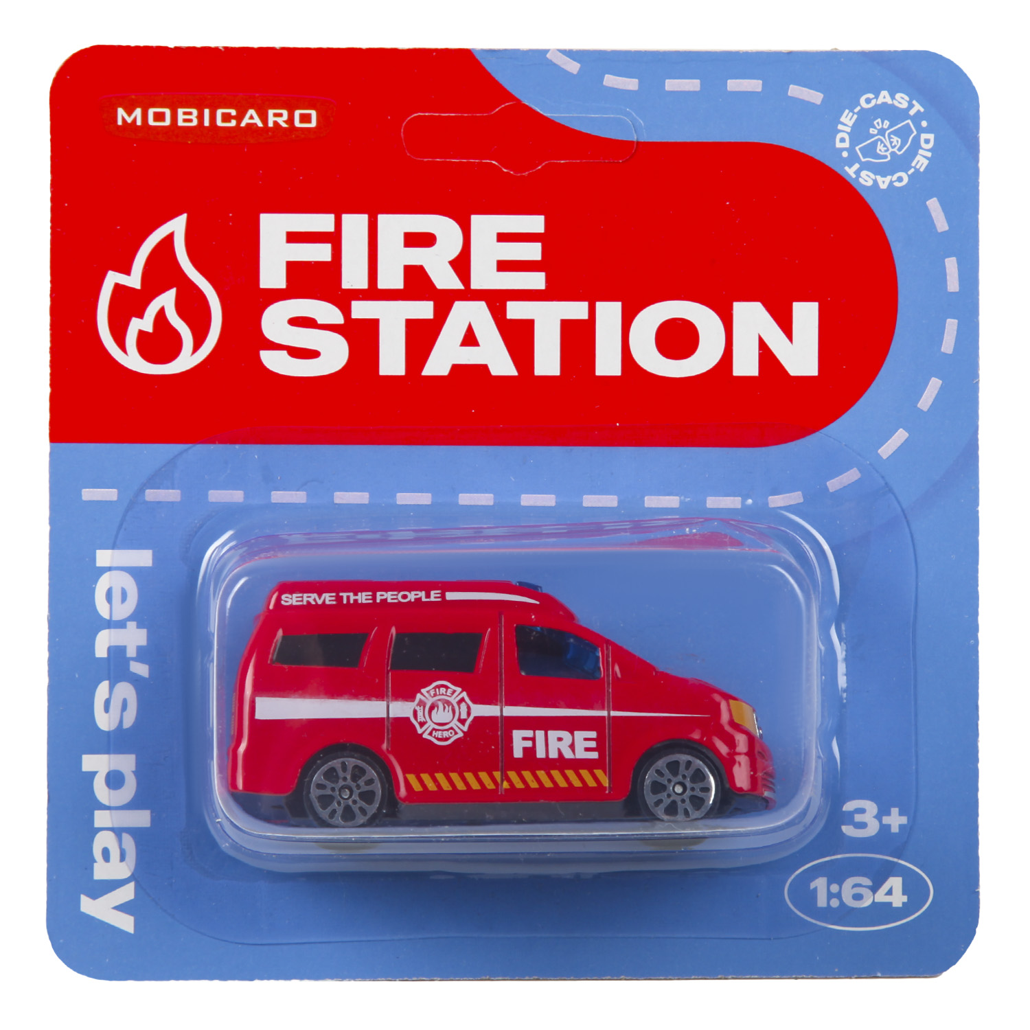 Пожарная машина Mobicaro 1:64 в ассортименте OTB0583967 - фото 9