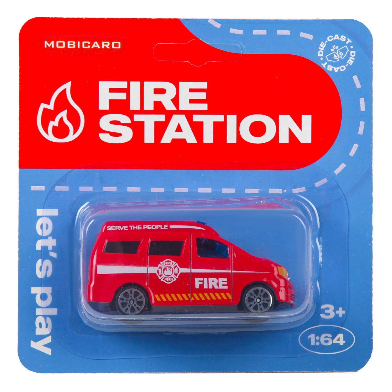 Пожарная машина Mobicaro 1:64 в ассортименте OTB0583967 - фото 9