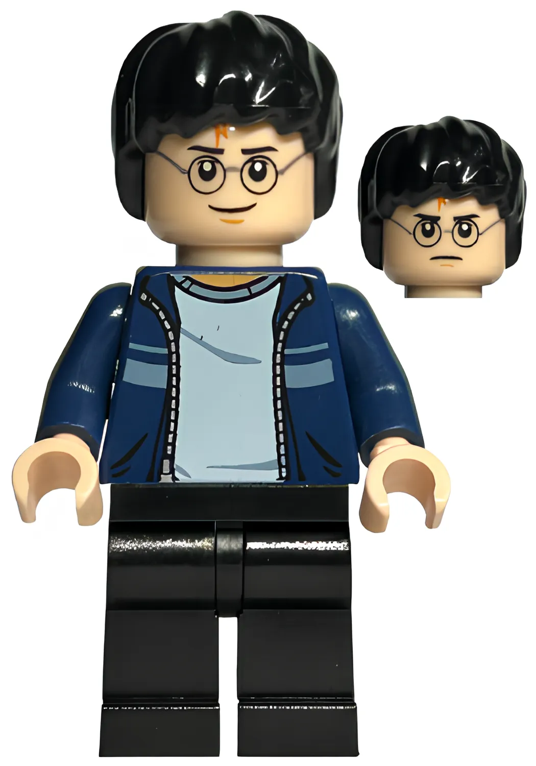 Изображение товара Фигурка LEGO Harry Potter Гарри Поттер в темно-синей куртке с полоской Изображение товара Фигурка LEGO Harry Potter Гарри Поттер в темно-синей куртке с полоской