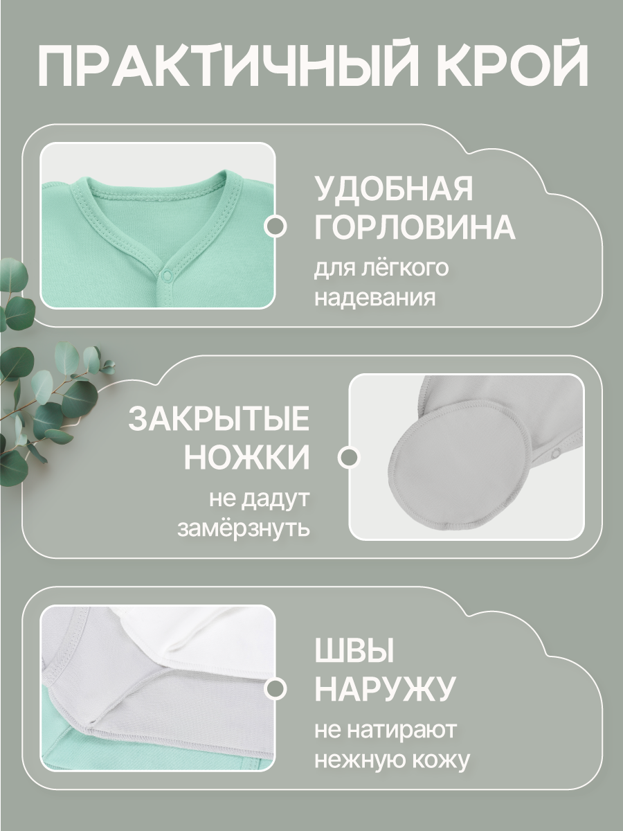 Комбинезон 3 шт MomKid N-BubbyN-2 - фото 4