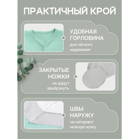 Комбинезон 3 шт MomKid