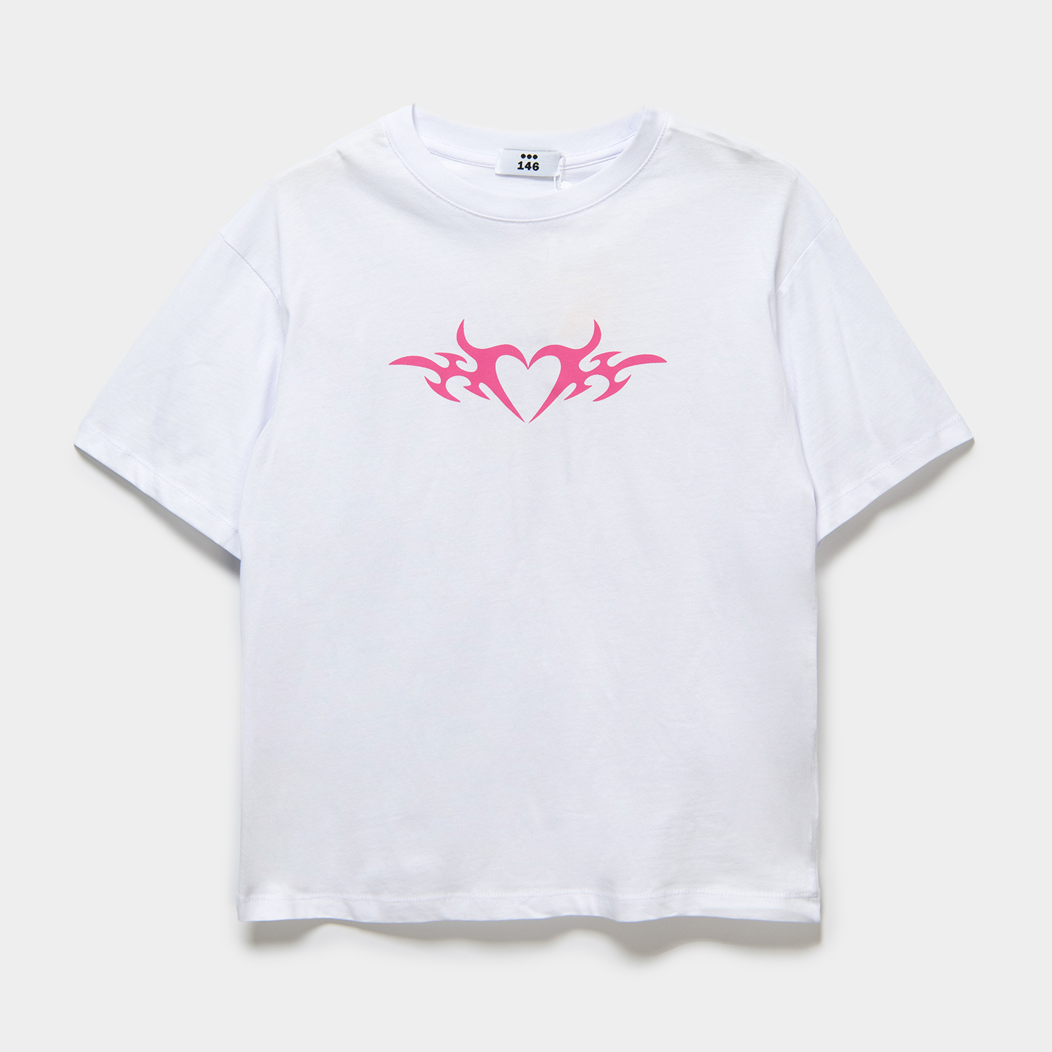 Футболка ё TJ-TSHPG-PINKHEART-SS25 - фото 1