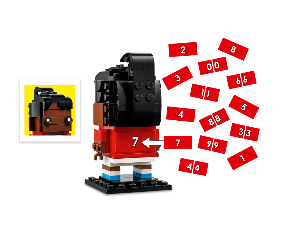 Конструктор LEGO BrickHeadz 40541 530 дет. - фото 8
