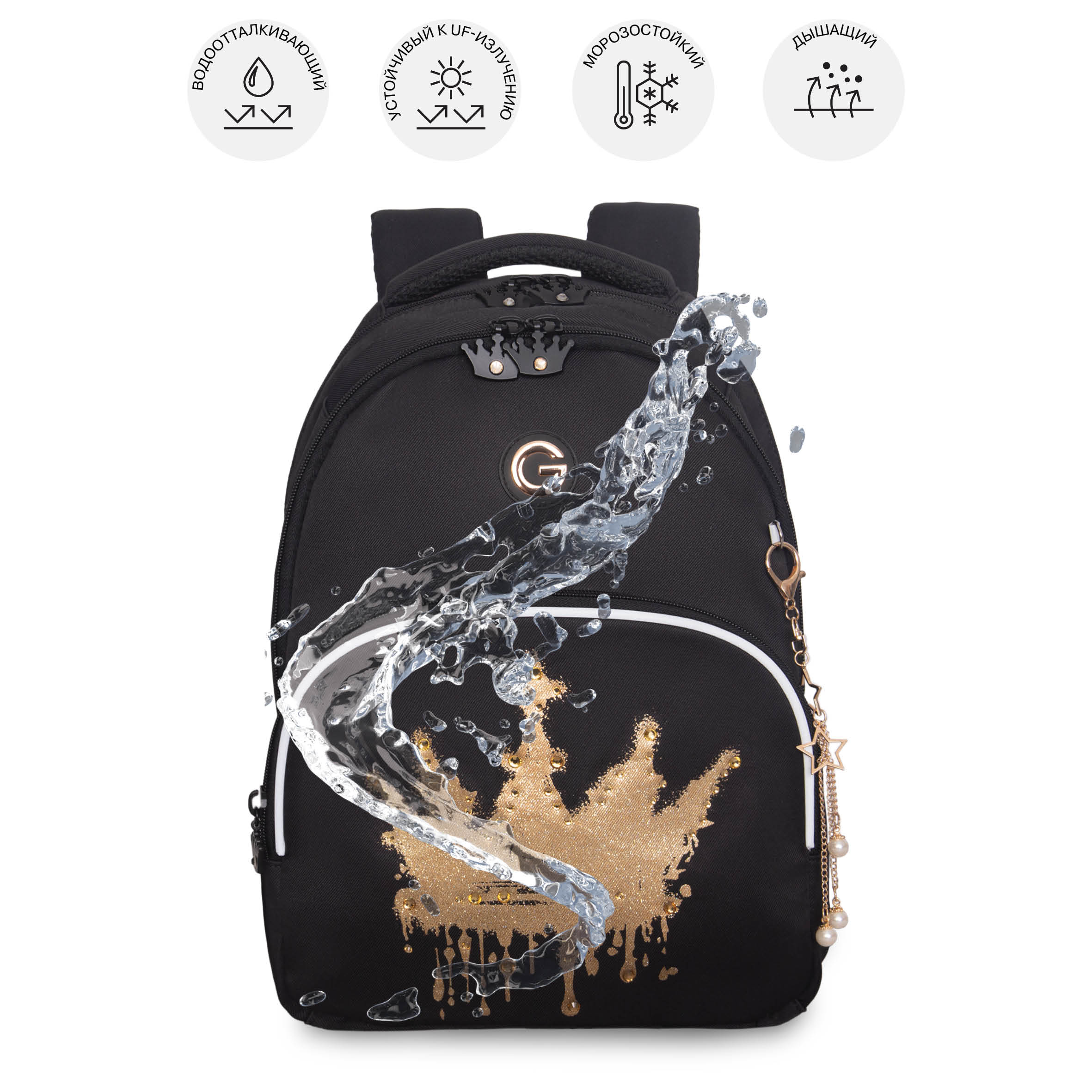 Рюкзак Grizzly Для девочки - фото 11