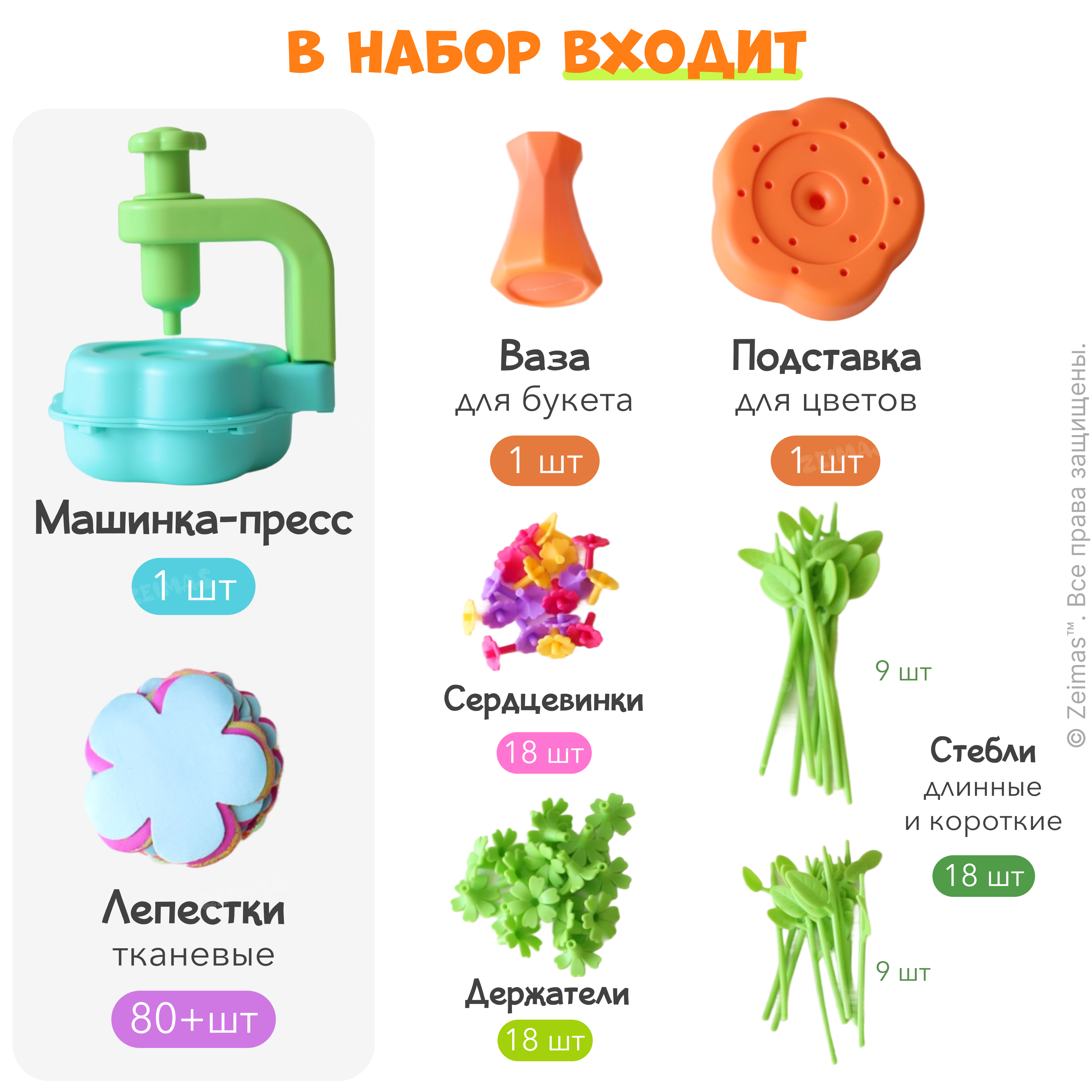 Набор для творчества Zeimas сборка - фото 3