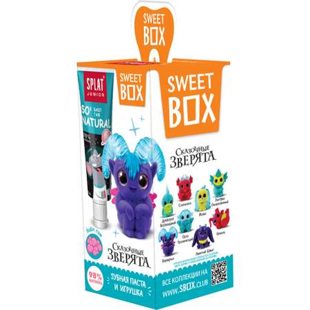 Набор Splat Sweetbox зубная паста Бабл гам c 6 до 11лет 20мл+игрушка