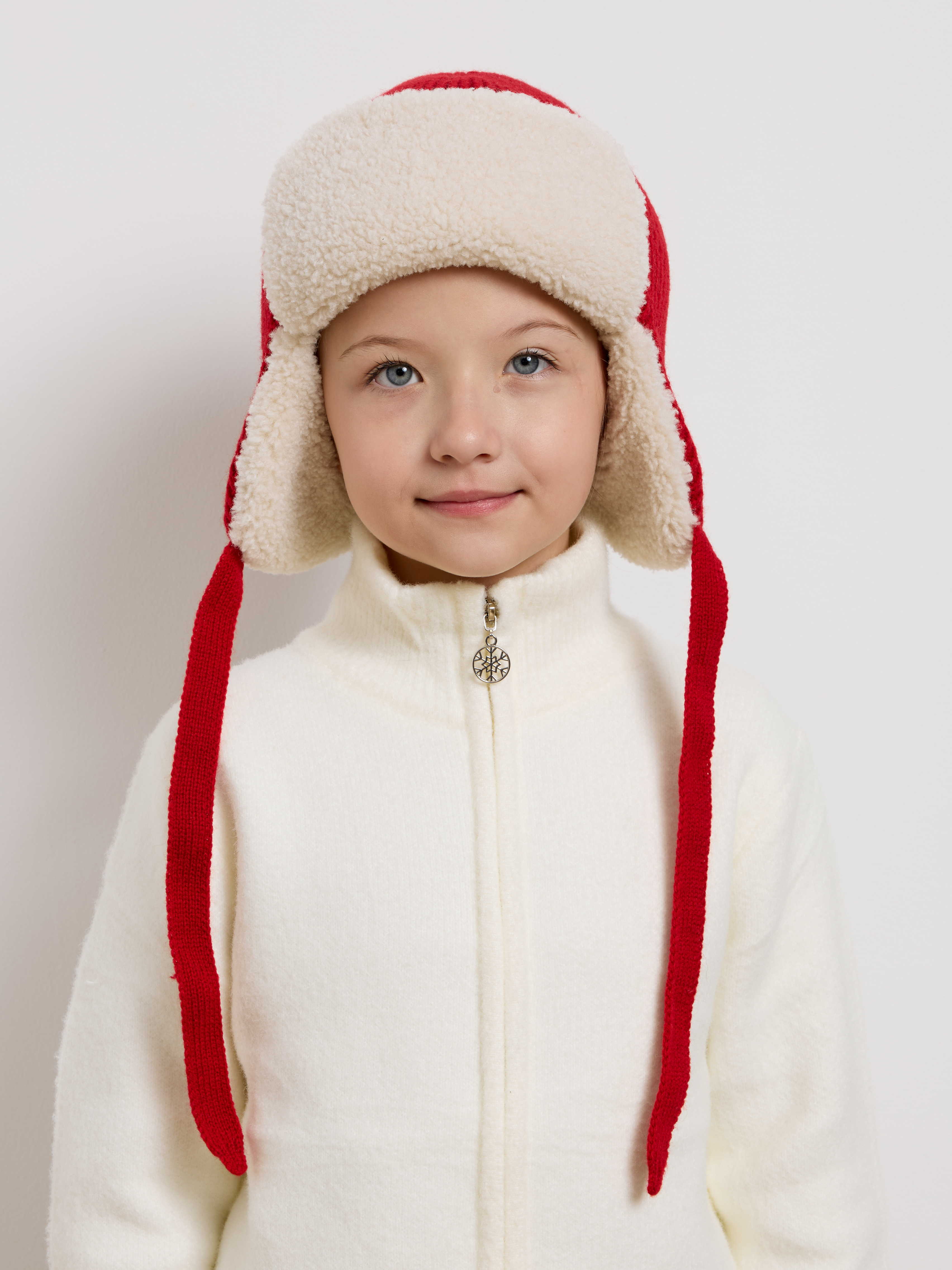 Шапка-ушанка Starkoff Kids Д301122/15 - фото 7