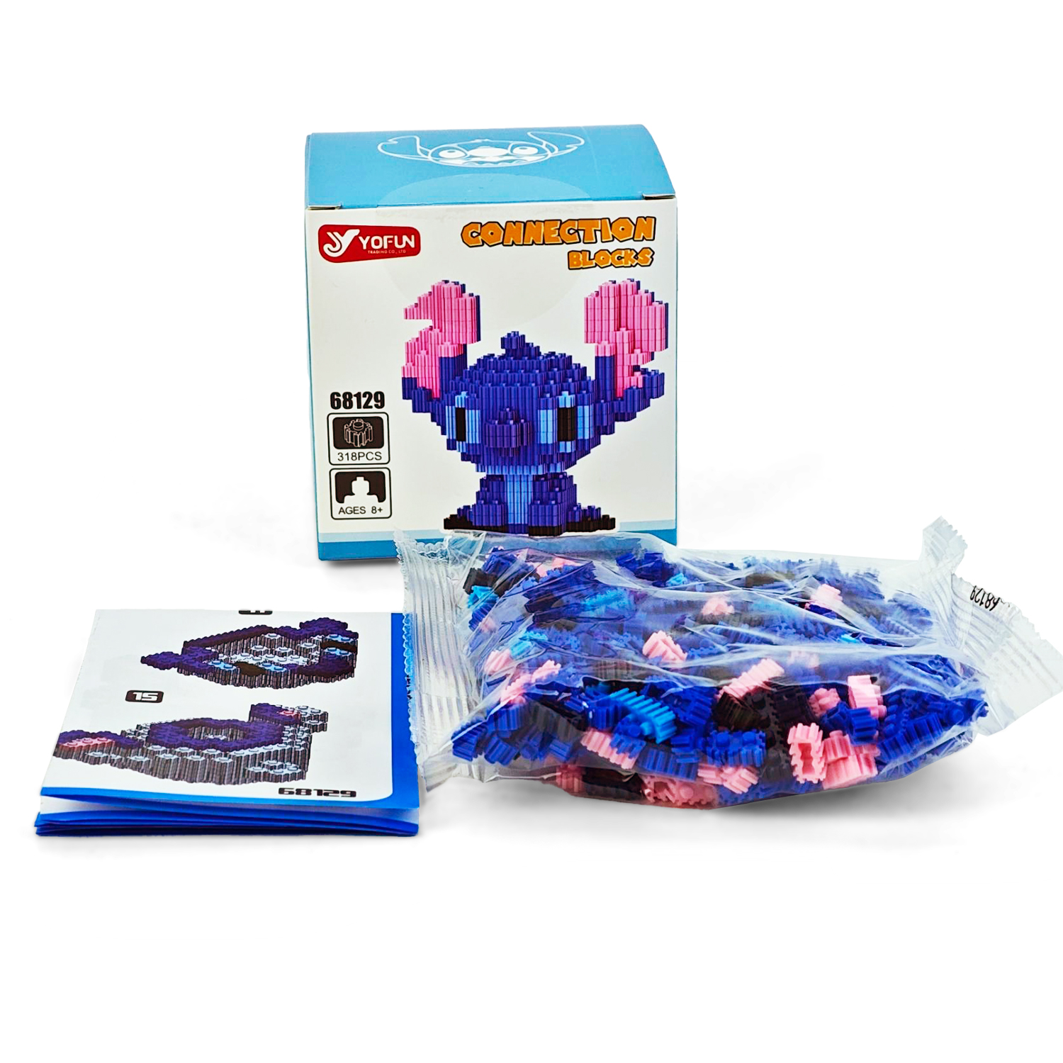 Конструктор Стич синий - фото 2