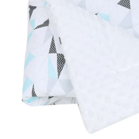 Плед Amarobaby Mild design edition Фигуры Белый