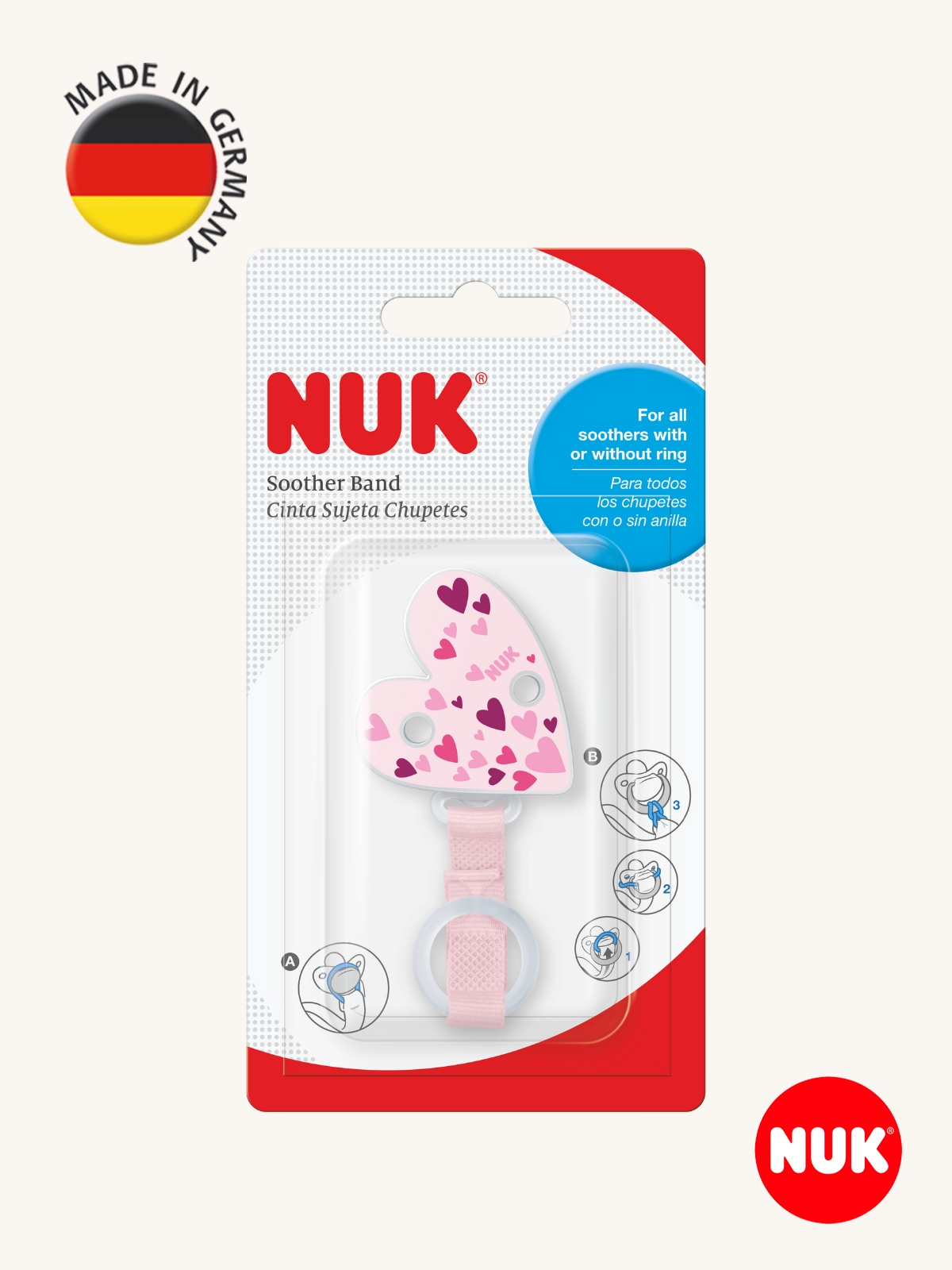 Клипса для пустышки Nuk - фото 1