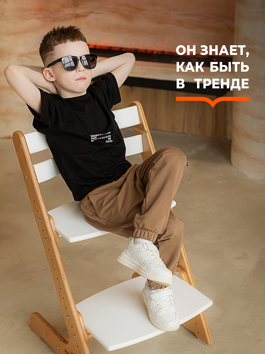 Стульчик для кормления Конёк Горбунёк Комфорт PRO белый - фото 7