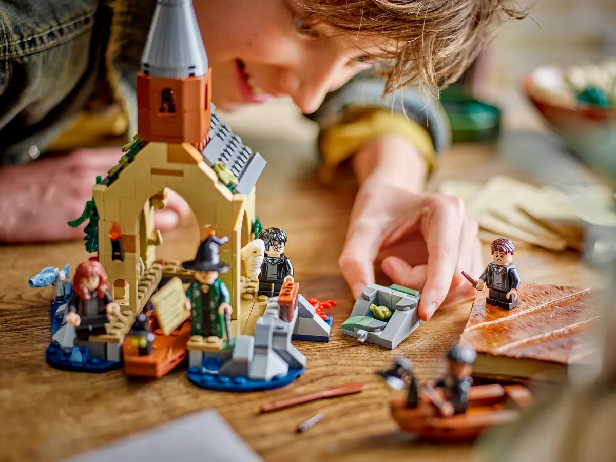 Конструктор LEGO Harry Potter Эллинг в замке Хогвартс блочный - фото 11
