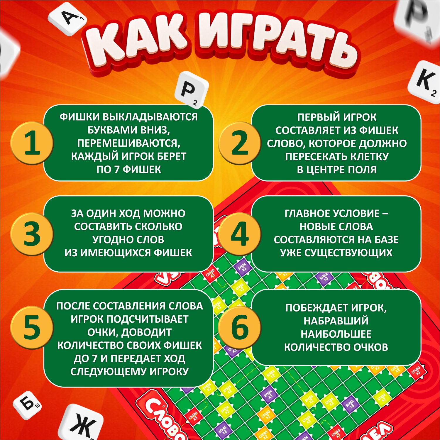 Настольная игра Attivio Словодел - фото 5