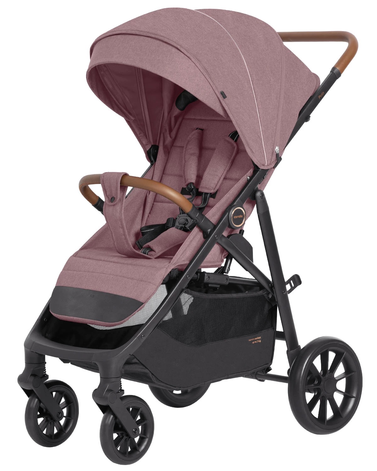 Коляска прогулочная Carrello Polo CRL-5519 розовый - фото 1