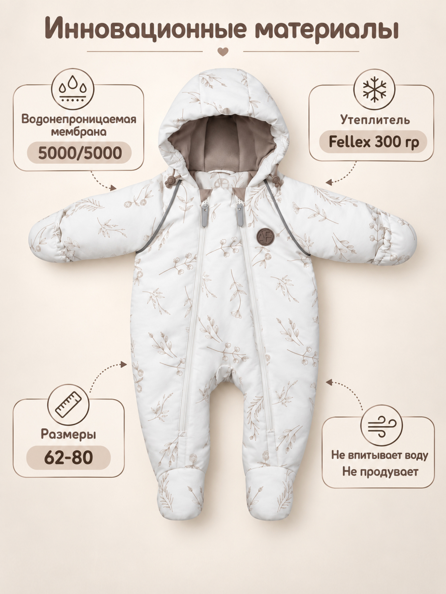 Комбинезон Amarobaby AB-OD26-6202AS/33 - фото 3