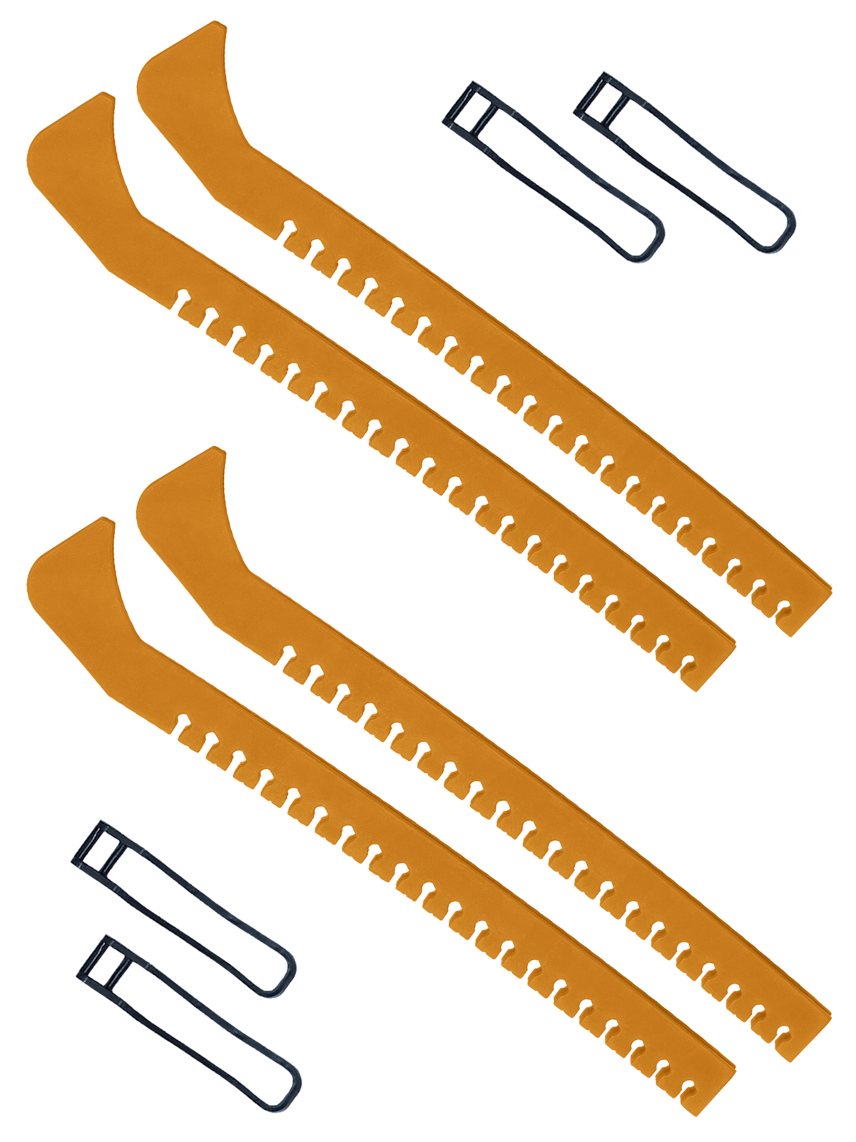 Чехлы для коньков Задира на лезвия универсальные 2 пары - фото 1