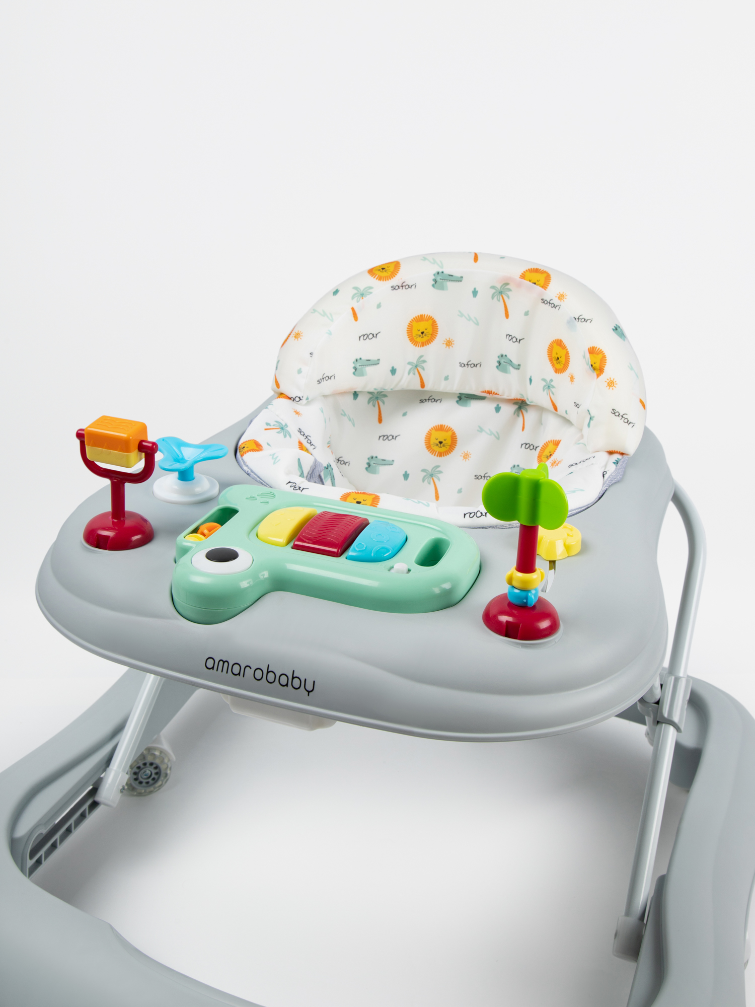 Ходунки Amarobaby Серый серый в ассортименте - фото 19